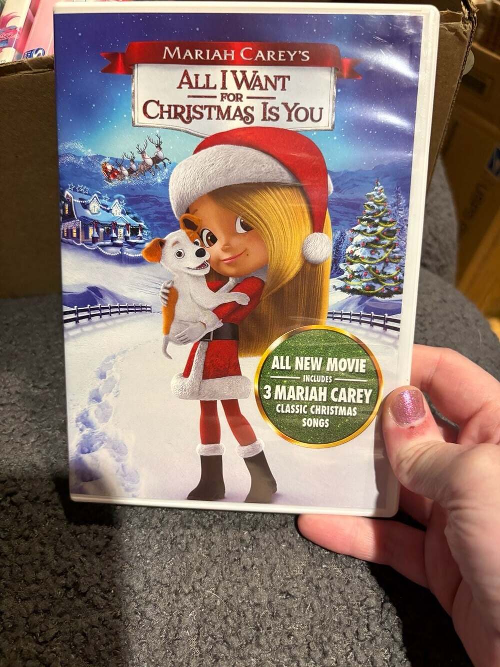 Mariah Carey's All I Want for Christmas Is You DVD